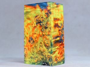 Stabilized Maple Burl Wood Mod Block